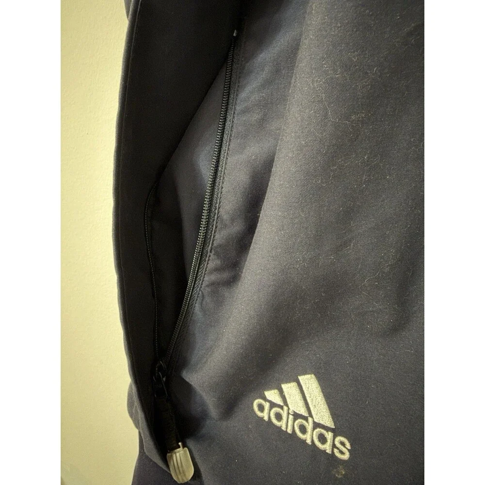Y2K Adidas Men’s Navy 1/4 Zip ClimaShell XL Golf Vest- Wind Proof- 761580 AWV002